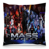 Заказать подушку в Москве. Подушка 40x40 см с полной запечаткой Mass Effect  от THE_NISE  - готовые дизайны и нанесение принтов.