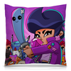 Заказать подушку в Москве. Подушка 40x40 см с полной запечаткой BRAWL STARS BIBI от geekbox - готовые дизайны и нанесение принтов.
