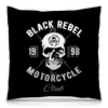 Заказать подушку в Москве. Подушка 40x40 см с полной запечаткой Black Rebel Motorcycle Club от geekbox - готовые дизайны и нанесение принтов.