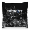 Заказать подушку в Москве. Подушка 40x40 см с полной запечаткой Detroit от THE_NISE  - готовые дизайны и нанесение принтов.