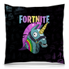 Заказать подушку в Москве. Подушка 40x40 см с полной запечаткой FORTNITE от geekbox - готовые дизайны и нанесение принтов.