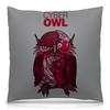 Заказать подушку в Москве. Подушка 40x40 см с полной запечаткой Cyber Owl от Leichenwagen - готовые дизайны и нанесение принтов.