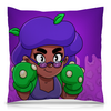 Заказать подушку в Москве. Подушка 40x40 см с полной запечаткой BRAWL STARS ROSA от geekbox - готовые дизайны и нанесение принтов.