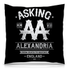 Заказать подушку в Москве. Подушка 40x40 см с полной запечаткой Asking Alexandria от geekbox - готовые дизайны и нанесение принтов.