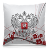 Заказать подушку в Москве. Подушка 40x40 см с полной запечаткой герб РФ от THE_NISE  - готовые дизайны и нанесение принтов.