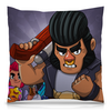 Заказать подушку в Москве. Подушка 40x40 см с полной запечаткой BRAWL STARS BULL от geekbox - готовые дизайны и нанесение принтов.