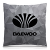 Заказать подушку в Москве. Подушка 40x40 см с полной запечаткой Daewoo от THE_NISE  - готовые дизайны и нанесение принтов.