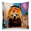 Заказать подушку в Москве. Подушка 40x40 см с полной запечаткой Медведь  от THE_NISE  - готовые дизайны и нанесение принтов.
