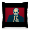 Заказать подушку в Москве. Подушка 40x40 см с полной запечаткой Putin от THE_NISE  - готовые дизайны и нанесение принтов.