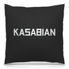 Заказать подушку в Москве. Подушка 40x40 см с полной запечаткой Kasabian от geekbox - готовые дизайны и нанесение принтов.
