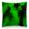 Заказать подушку в Москве. Подушка 40x40 см с полной запечаткой Зеленые стекла от THE_NISE  - готовые дизайны и нанесение принтов.