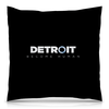 Заказать подушку в Москве. Подушка 40x40 см с полной запечаткой Detroit become human от THE_NISE  - готовые дизайны и нанесение принтов.