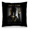 Заказать подушку в Москве. Подушка 40x40 см с полной запечаткой Daft Punk от geekbox - готовые дизайны и нанесение принтов.