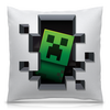 Заказать подушку в Москве. Подушка 40x40 см с полной запечаткой Майнкрафт Minecraft от MariYang  - готовые дизайны и нанесение принтов.