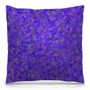 Заказать подушку в Москве. Подушка 40x40 см с полной запечаткой Glowing purple от mistral3000@mail.ru - готовые дизайны и нанесение принтов.