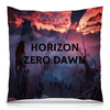 Заказать подушку в Москве. Подушка 40x40 см с полной запечаткой Horizon Zero Dawn от THE_NISE  - готовые дизайны и нанесение принтов.
