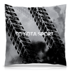 Заказать подушку в Москве. Подушка 40x40 см с полной запечаткой Toyota sport от THE_NISE  - готовые дизайны и нанесение принтов.