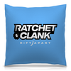 Заказать подушку в Москве. Подушка 40x40 см с полной запечаткой Ratchet & Clank от THE_NISE  - готовые дизайны и нанесение принтов.