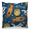 Заказать подушку в Москве. Подушка 40x40 см с полной запечаткой Moon Project от The Spaceway  - готовые дизайны и нанесение принтов.