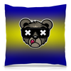 Заказать подушку в Москве. Подушка 40x40 см с полной запечаткой Медведь от THE_NISE  - готовые дизайны и нанесение принтов.