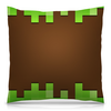 Заказать подушку в Москве. Подушка 40x40 см с полной запечаткой Minecraft      от T-shirt print  - готовые дизайны и нанесение принтов.
