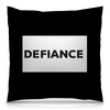 Заказать подушку в Москве. Подушка 40x40 см с полной запечаткой Defiance от THE_NISE  - готовые дизайны и нанесение принтов.