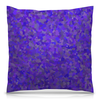 Заказать подушку в Москве. Подушка 40x40 см с полной запечаткой Glowing purple от mistral3000@mail.ru - готовые дизайны и нанесение принтов.