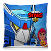 Заказать подушку в Москве. Подушка 40x40 см с полной запечаткой BRAWL STARS CROW от geekbox - готовые дизайны и нанесение принтов.