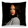Заказать подушку в Москве. Подушка 40x40 см с полной запечаткой Rihanna от THE_NISE  - готовые дизайны и нанесение принтов.