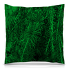 Заказать подушку в Москве. Подушка 40x40 см с полной запечаткой Зеленая ель от THE_NISE  - готовые дизайны и нанесение принтов.