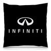 Заказать подушку в Москве. Подушка 40x40 см с полной запечаткой Infiniti от DESIGNER   - готовые дизайны и нанесение принтов.