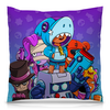 Заказать подушку в Москве. Подушка 40x40 см с полной запечаткой BRAWL STARS от geekbox - готовые дизайны и нанесение принтов.