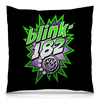 Заказать подушку в Москве. Подушка 40x40 см с полной запечаткой Blink-182 от geekbox - готовые дизайны и нанесение принтов.