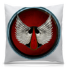 Заказать подушку в Москве. Подушка 40x40 см с полной запечаткой Blood Angels от GeekFox  - готовые дизайны и нанесение принтов.