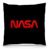 Заказать подушку в Москве. Подушка 40x40 см с полной запечаткой NASA  от DESIGNER   - готовые дизайны и нанесение принтов.
