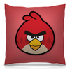 Заказать подушку в Москве. Подушка 40x40 см с полной запечаткой Angry Birds от YellowCloverShop - готовые дизайны и нанесение принтов.