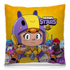Заказать подушку в Москве. Подушка 40x40 см с полной запечаткой BRAWL STARS BEA от geekbox - готовые дизайны и нанесение принтов.