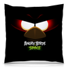 Заказать подушку в Москве. Подушка 40x40 см с полной запечаткой Space (Angry Birds) от Аня Лукьянова - готовые дизайны и нанесение принтов.