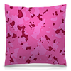 Заказать подушку в Москве. Подушка 40x40 см с полной запечаткой Розовый камуфляж от THE_NISE  - готовые дизайны и нанесение принтов.