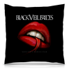 Заказать подушку в Москве. Подушка 40x40 см с полной запечаткой Black Veil Brides от geekbox - готовые дизайны и нанесение принтов.
