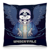 Заказать подушку в Москве. Подушка 40x40 см с полной запечаткой UNDERTALE от robus - готовые дизайны и нанесение принтов.