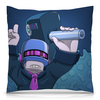Заказать подушку в Москве. Подушка 40x40 см с полной запечаткой BRAWL STARS FRANK от geekbox - готовые дизайны и нанесение принтов.