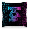 Заказать подушку в Москве. Подушка 40x40 см с полной запечаткой Fortnite, DJ Yonder от geekbox - готовые дизайны и нанесение принтов.