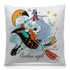 Заказать подушку в Москве. Подушка 40x40 см с полной запечаткой ARABIAN NIGHT PATTERN от ELENA ZHARINOVA - готовые дизайны и нанесение принтов.