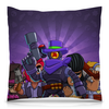 Заказать подушку в Москве. Подушка 40x40 см с полной запечаткой BRAWL STARS RICOCHET от geekbox - готовые дизайны и нанесение принтов.