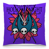 Заказать подушку в Москве. Подушка 40x40 см с полной запечаткой HOLLOW KNIGHT от robus - готовые дизайны и нанесение принтов.