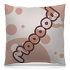 Заказать подушку в Москве. Подушка 40x40 см с полной запечаткой Кофе Mooood от Катя Муу - готовые дизайны и нанесение принтов.