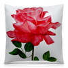 Заказать подушку в Москве. Подушка 40x40 см с полной запечаткой Цветок роза от Елена Елена - готовые дизайны и нанесение принтов.