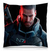Заказать подушку в Москве. Подушка 40x40 см с полной запечаткой Mass Effect от THE_NISE  - готовые дизайны и нанесение принтов.