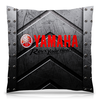 Заказать подушку в Москве. Подушка 40x40 см с полной запечаткой Yamaha от THE_NISE  - готовые дизайны и нанесение принтов.